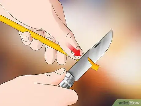 Image titled Sharpen a Pencil With a Knife Step 6