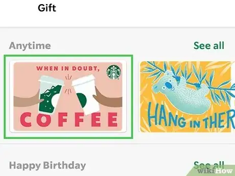 Image titled Send Starbucks Gift Card via Text Step 10