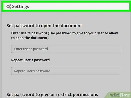 Image titled Password Protect a PDF Step 12