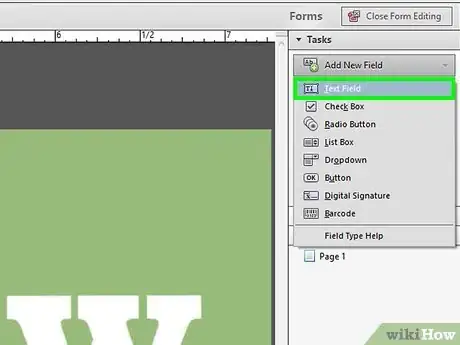 Image titled Create a Fillable PDF Step 9