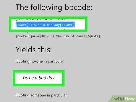 Image titled Use BBCode Step 8