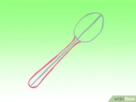 Image titled Draw a Spoon Step 7