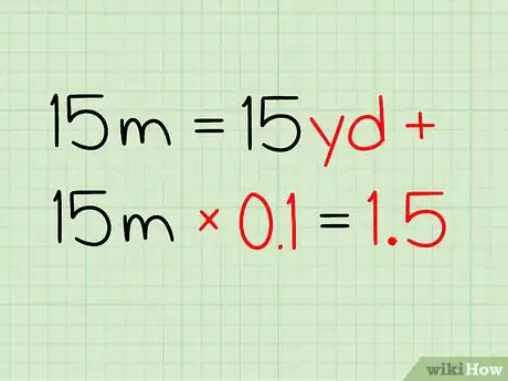 Image titled Convert Meters to Yards Step 8