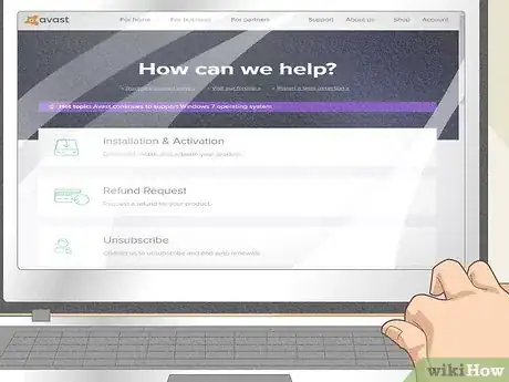 Image titled Contact Avast Customer Support Step 3