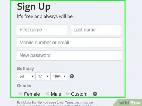 Image titled Look at a Facebook Profile Without Signing Up Step 5