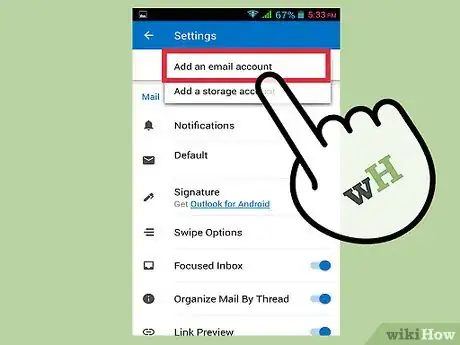 Image titled Connect an Android to Outlook Step 15