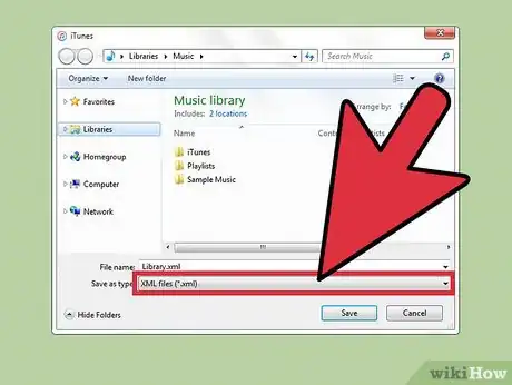 Image titled Export an iTunes Playlist Step 6
