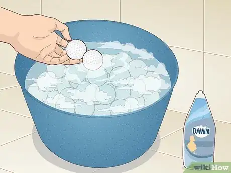 Image titled Clean Golf Balls Step 1