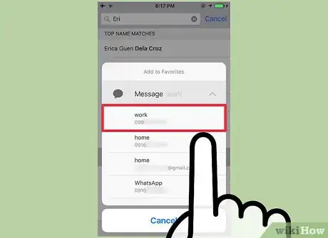 Image titled Create a List of Favorite Contacts on an iPhone Step 6