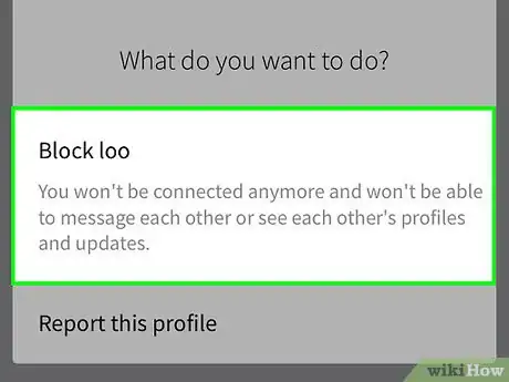 Image titled Block Someone from Viewing a Linkedin Profile Step 7