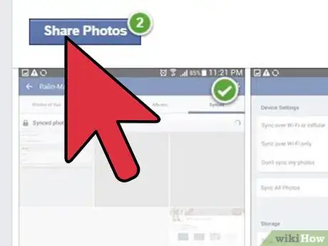 Image titled Sync Photos from Your Mobile to Facebook Step 15