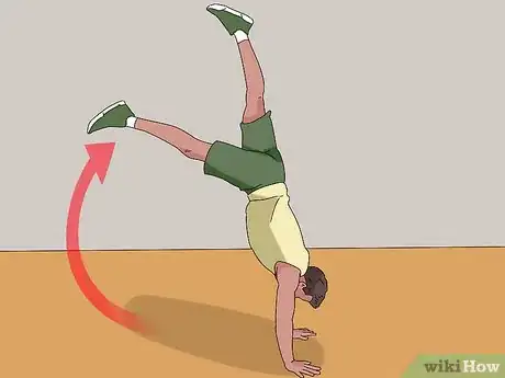 Image titled Work up to a Handstand Push Up Step 12