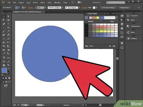 Image titled Cut a Hole in an Object in Adobe Illustrator Step 4