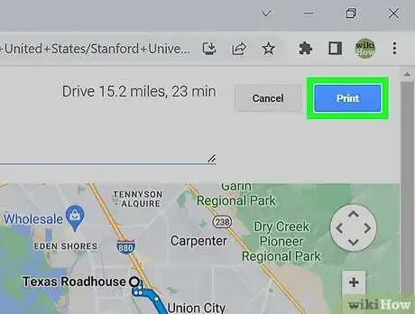 Image titled Download Directions on Google Maps on PC or Mac Step 7