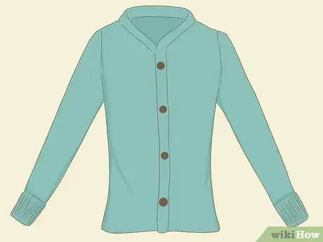 Image titled Fold a Cardigan Step 1.jpeg