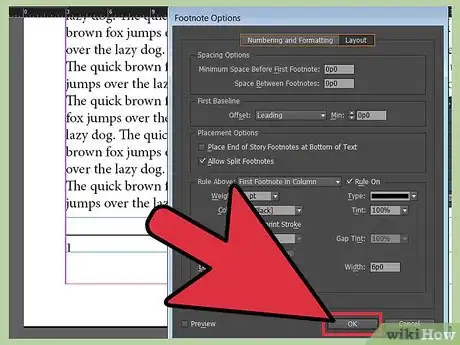 Image titled Add Footnotes in InDesign Step 13