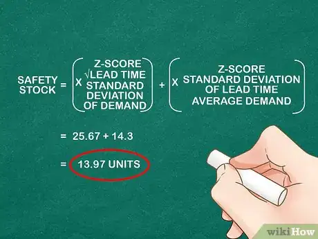 Image titled Calculate Safety Stock Step 12