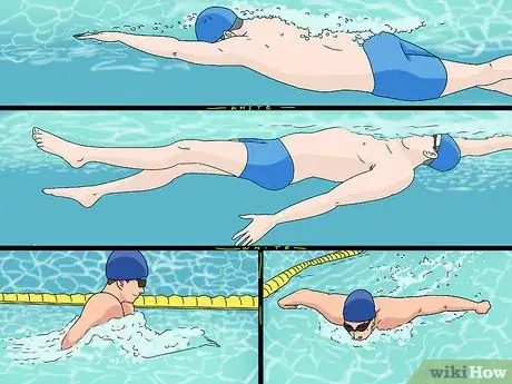 Image titled Swim Competitively Step 1