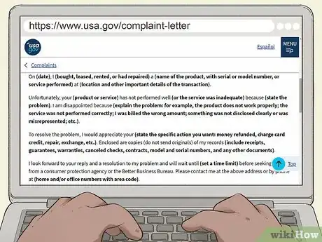 Image titled File a Complaint Against a Bank Step 4