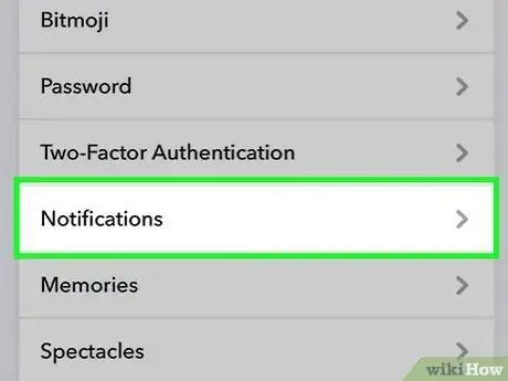Image titled Turn on Snapchat Notifications Step 4