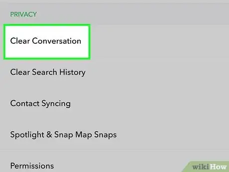 Image titled Clear All Snapchat Conversations Step 4