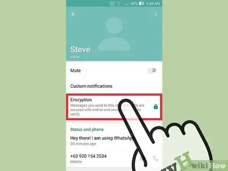 Image titled Chat Securely on WhatsApp Step 7