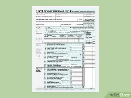 Image titled Fill out IRS Form 1040 Step 1