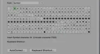 Insert Symbols in an MS Word Document