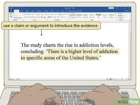 Image titled Introduce Evidence in an Essay Step 5