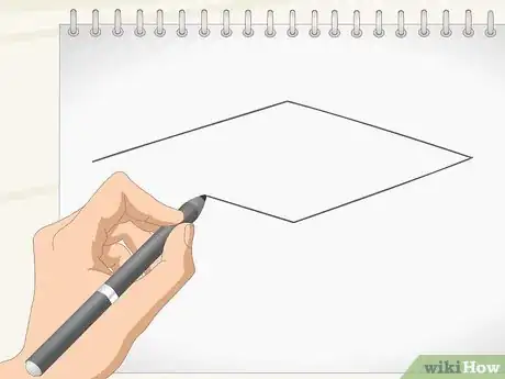 Image titled Draw a Graduation Cap Step 1