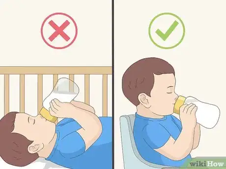 Image titled Get Your Child to Hold Their Own Bottle Step 10