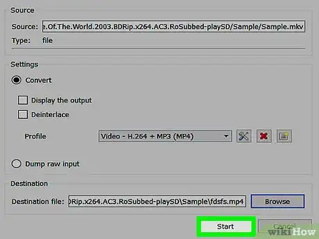 Image titled Convert AVCHD Video to MP4 Using VLC Media Player Step 6