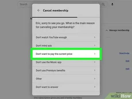 Image titled Cancel YouTube Premium Step 6