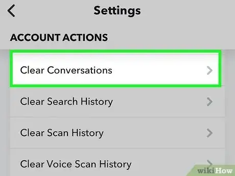 Image titled Clear Recents on Snapchat Step 4