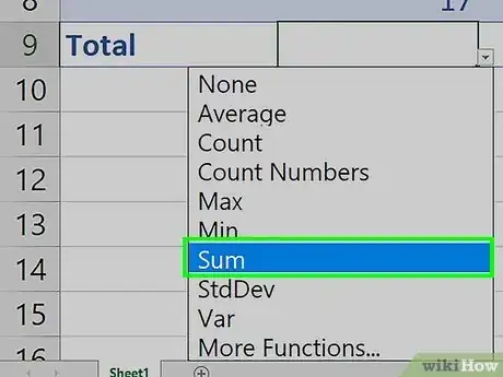 Image titled Add Up Columns in Excel Step 35