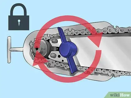 Image titled Adjust Chainsaw Tension Step 9