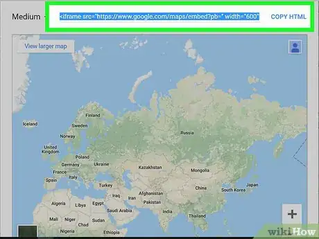 Image titled Embed a Google Map in HTML Step 6