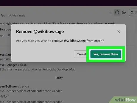 Image titled Remove Someone from a Slack Channel Step 8