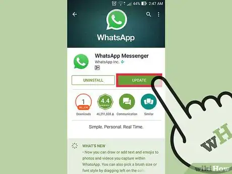 Image titled Chat Securely on WhatsApp Step 1