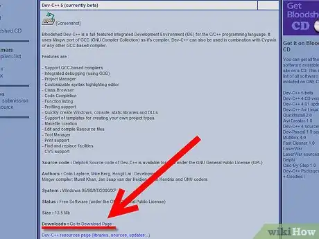Image titled Download Dev C++ (Ide) Step 4