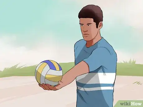 Image titled Serve a Volleyball Step 3