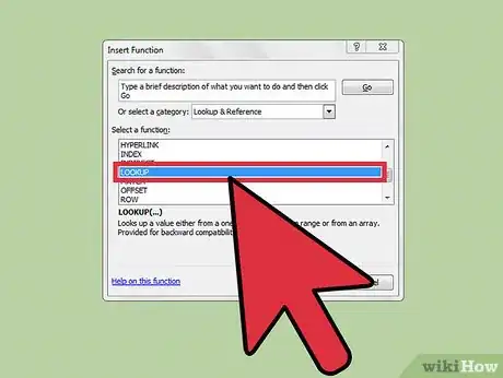 Image titled Use the Lookup Function in Excel Step 10