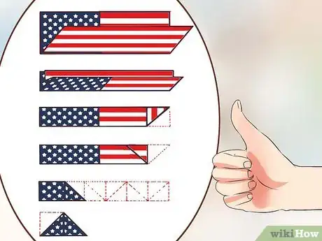 Image titled Practice National Flag Etiquette Step 11