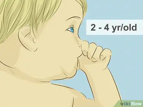 Image titled Get a Child to Stop Sucking Fingers Step 1