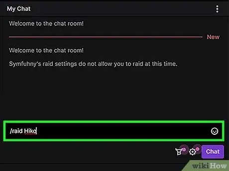 Image titled Raid Someone on Twitch Step 1