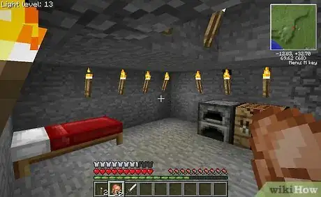 Image titled Turn a Cave Into a House on Minecraft Step 5