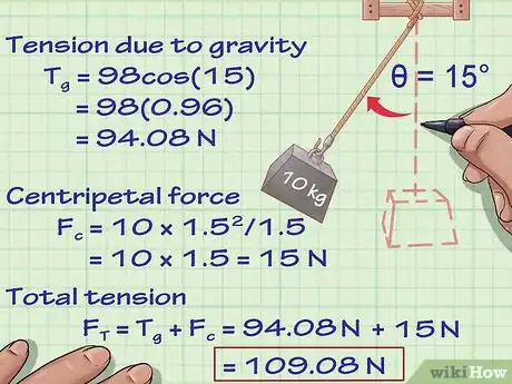 Image titled Calculate Tension in Physics Step 4