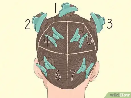 Image titled Section Hair Step 1