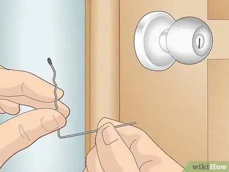 Image titled Pick Locks on Doorknobs Step 1