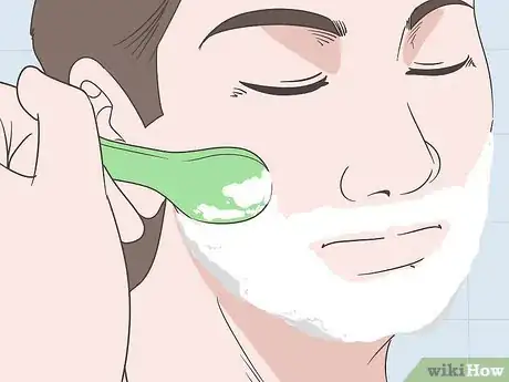 Image titled Use Hair Removal Cream on Your Face Step 4